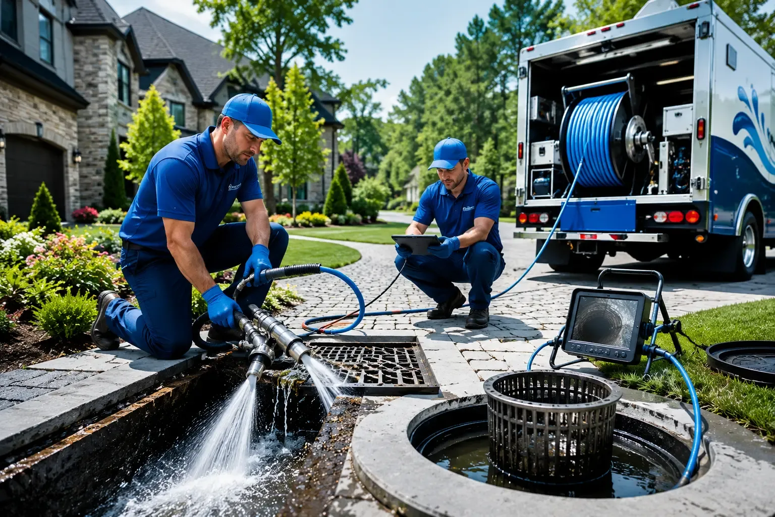 Local outdoor drain cleaning professionals in Utica, KS